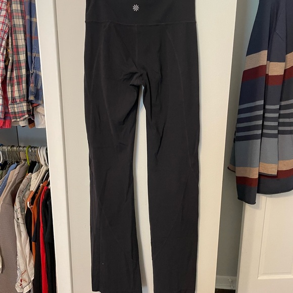 Athleta Women’s Black Flare Leggings, Size Small - Picture 2 of 3